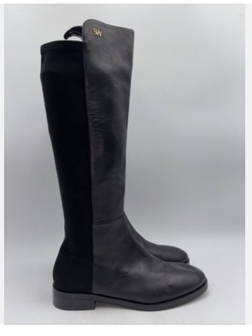 Stuart Weitzman Keelan Leather Knee High Boots
